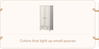 Colors that light up small spaces