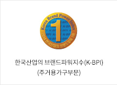 한국산업의 브랜드파워지수(K-BPI) (주거용가구부문)
